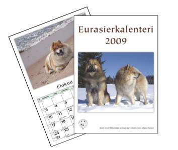 Eurasier kalenteri 2009